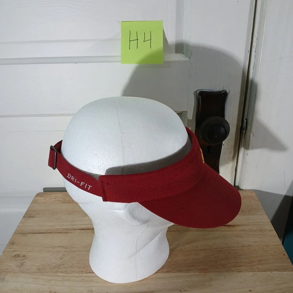Iowa State Cyclones Nike DRI-FIT Visor Hat‎ Cap Cardinal Gold ISU